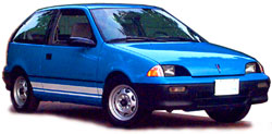 1993 Geo Metro electric car