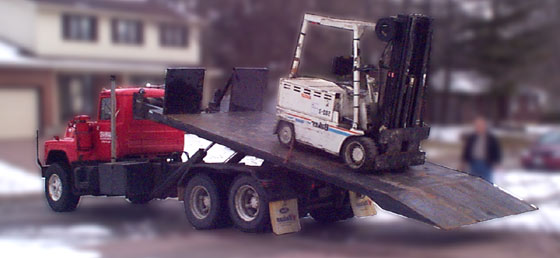 Baker FTD-110 forklift